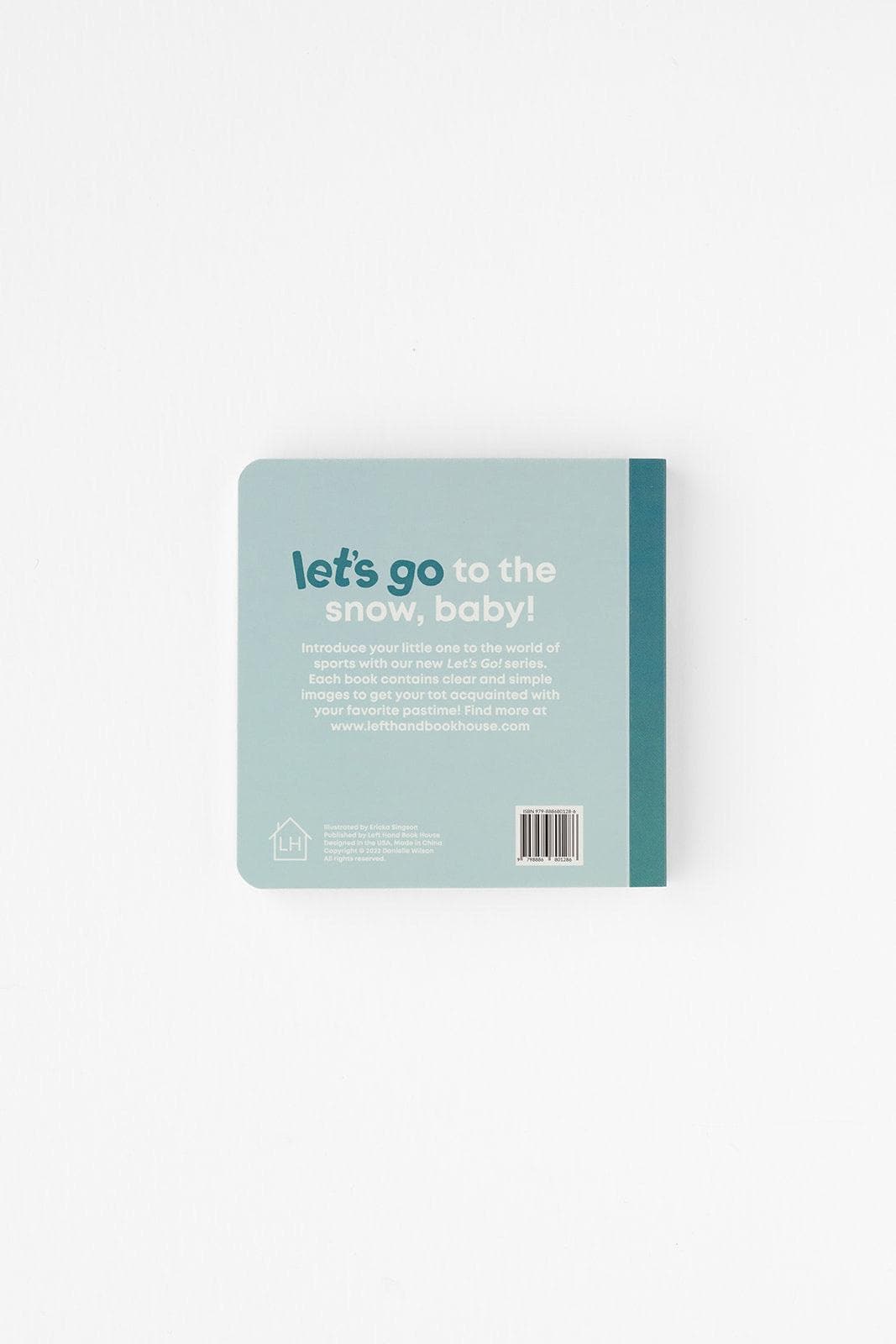 snowboarding baby book, baby snow book, winter sports baby book, baby ski book, toddler snowboard book, sports book for toddlers, sports book for babies, baby board book skiing, modern baby books, cute board books, baby shower gift, nursery decor, baby mountain book