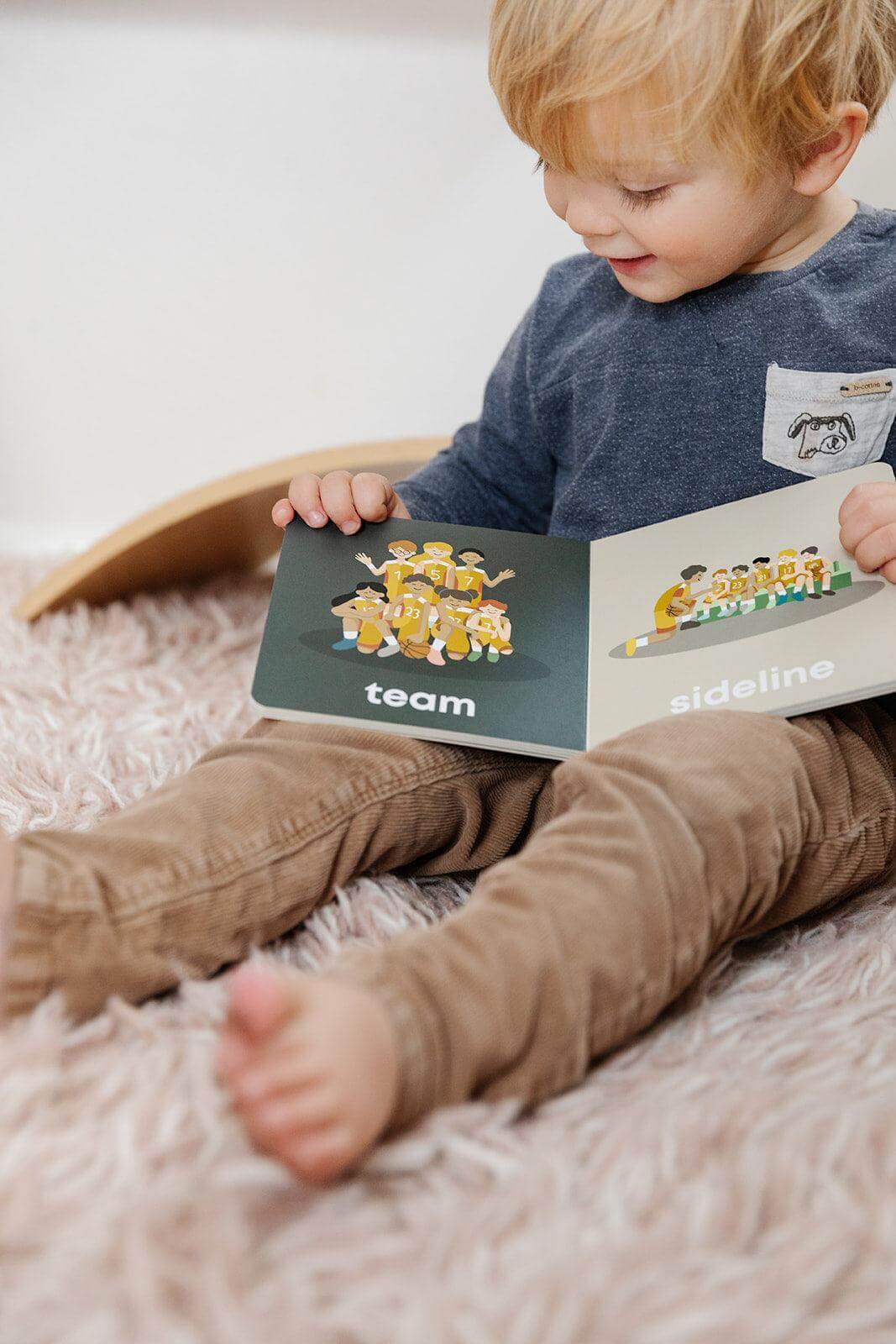 Basketball baby book, baby basketball book, toddler basketball book, sports book for toddlers, sports book for babies, baby board book soccer, modern baby books, cute board books, baby shower gift, nursery decor