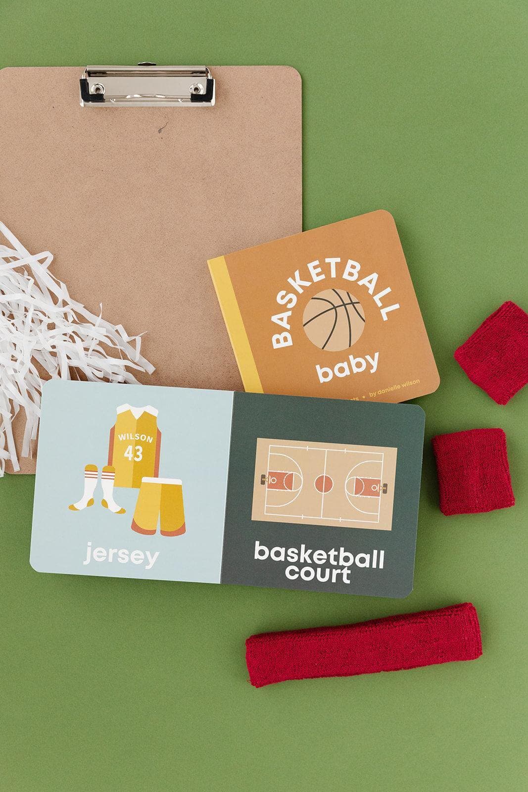 Basketball baby book, baby basketball book, toddler basketball book, sports book for toddlers, sports book for babies, baby board book soccer, modern baby books, cute board books, baby shower gift, nursery decor
